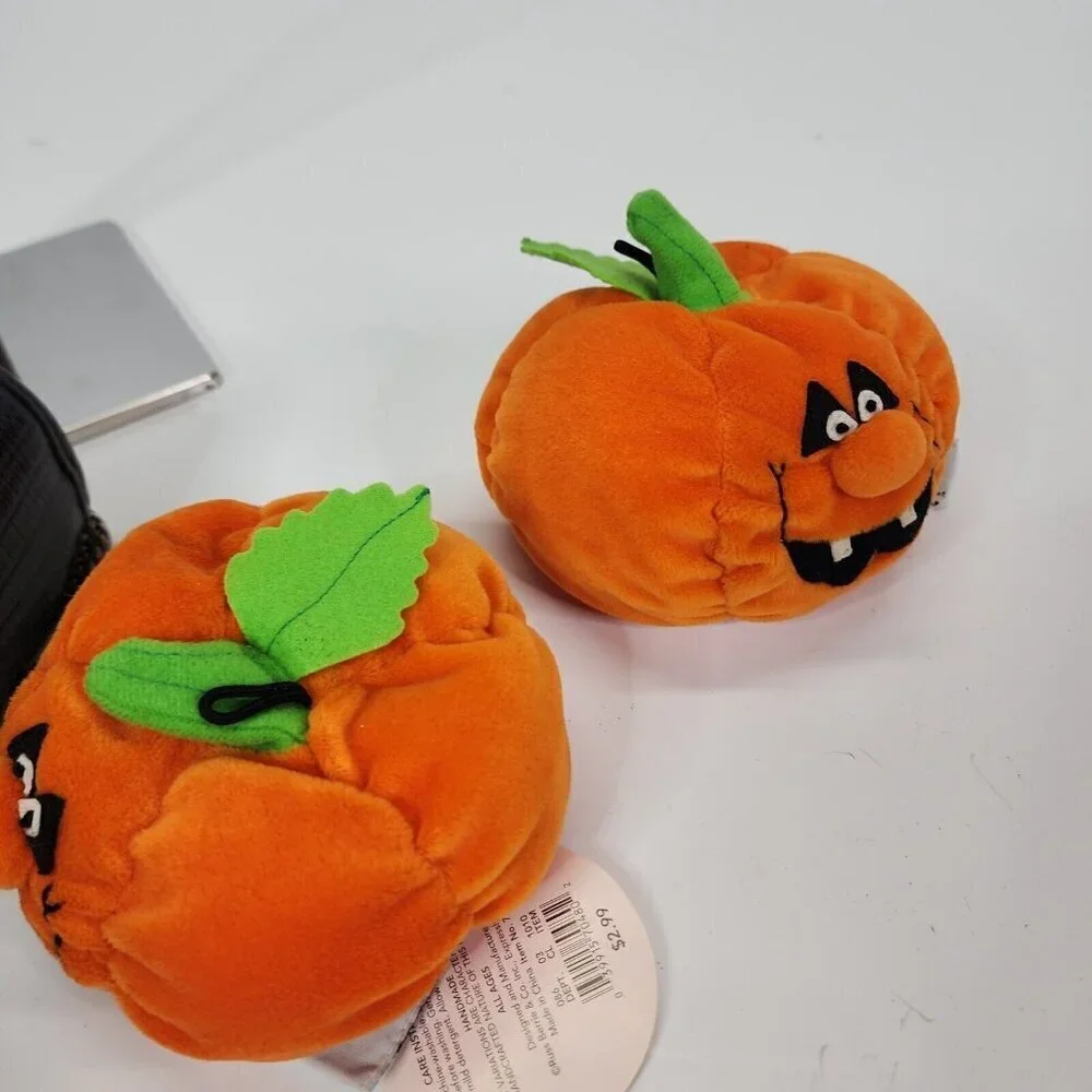 NEW Russ Berrie RB Collection For Target‎ Jack-o-Lantern Pumpkin Bean Bag Plush